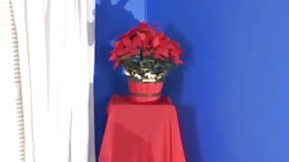 Najstnica z masivnimi in naravnimi joški draži tiča